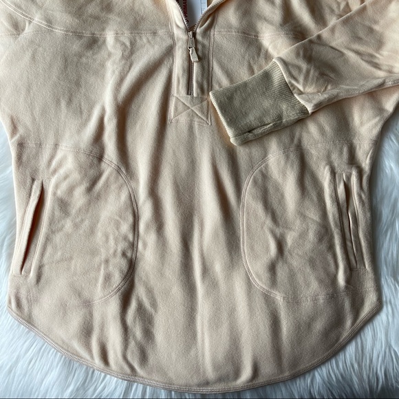 FREE PEOPLE Mountain Dreamin' Half-zip Sweatshirt NWT - Picture 7 of 9